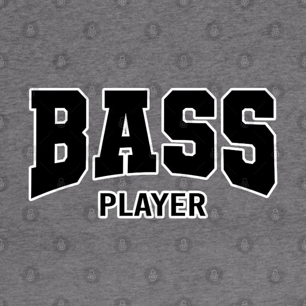 Bass player. Bassist musician. Perfect present for mom mother dad father friend him or her by SerenityByAlex